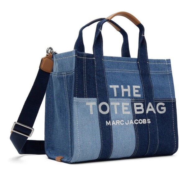 Marc Jacobs The Denim Large Tote Bag - Picture 2 of 7